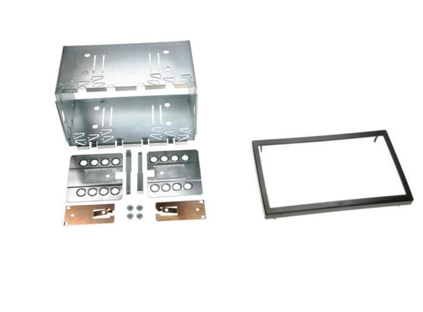 Monteringsramme 2-DIN Universal "Stor" 